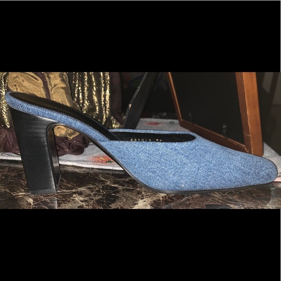 Balenciaga Denim Mules - Picture 3 of 4